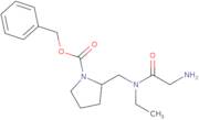 2-{[(2-Amino-acetyl)-ethyl-amino]-methyl}-pyrrolidine-1-carboxylic acid benzyl ester