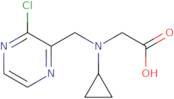 [(3-Chloro-pyrazin-2-ylmethyl)-cyclopropyl-amino]-acetic acid