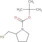 tert-Butyl 2-(sulfanylmethyl)pyrrolidine-1-carboxylate