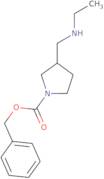 3-Ethylaminomethyl-pyrrolidine-1-carboxylic acid benzyl ester