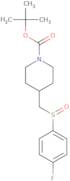 4-(4-Fluoro-benzenesulfinylmethyl)-piperidine-1-carboxylic acid tert-butyl ester