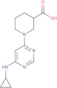 1-(6-Cyclopropylamino-pyrimidin-4-yl)-piperidine-3-carboxylic acid