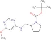 2-[(6-Methoxy-pyrimidin-4-ylamino)-methyl]-pyrrolidine-1-carboxylic acid tert-butyl ester