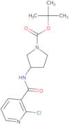 3-[(2-Chloro-pyridine-3-carbonyl)-amino]-pyrrolidine-1-carboxylic acid tert-butyl ester