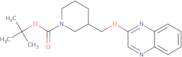 3-(Quinoxalin-2-yloxymethyl)-piperidine-1-carboxylic acid tert-butyl ester