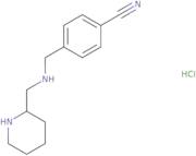 4-{[(Piperidin-2-ylmethyl)-amino]-methyl}-benzonitrile hydrochloride