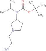 [(S)-1-(2-Amino-ethyl)-pyrrolidin-3-yl]-isopropyl-carbamic acid tert-butyl ester