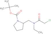 (S)-2-{[(2-Chloro-acetyl)-ethyl-amino]-methyl}-pyrrolidine-1-carboxylic acid tert-butyl ester