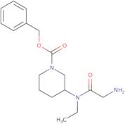 (R)-3-[(2-Amino-acetyl)-ethyl-amino]-piperidine-1-carboxylic acid benzyl ester