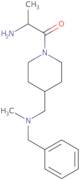 (S)-2-Amino-1-{4-[(benzyl-methyl-amino)-methyl]-piperidin-1-yl}-propan-1-one