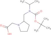 {(S)-2-[(tert-Butoxycarbonyl-isopropyl-amino)-methyl]-pyrrolidin-1-yl}-acetic acid