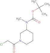 [(S)-1-(2-Chloro-acetyl)-piperidin-3-yl]-methyl-carbamic acid tert-butyl ester