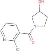 (2-Chloro-pyridin-3-yl)-((S)-3-hydroxy-pyrrolidin-1-yl)-methanone