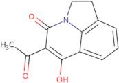 10-Acetyl-9-hydroxy-1-azatricyclo[6.3.1.04,12]dodeca-4,6,8(12),9-tetraen-11-one