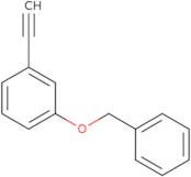 1-Ethynyl-3-(phenylmethoxy)benzene
