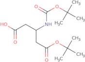 (R)-3-(Boc-amino)-5-(tert-butoxy)-5-oxopentanoic acid