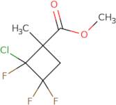 2-Chloro-2,3,3-trifluoro-1-methyl-cyclobutanecarboxylicacidmethylester