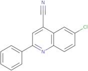 6-Chloro-2-phenylquinoline-4-carbonitrile