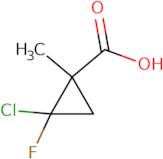 2-Chloro-2-fluoro-1-methylcyclopropane-1-carboxylic acid