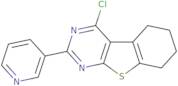 3-Chloro-5-(pyridin-3-yl)-8-thia-4,6-diazatricyclo[7.4.0.0,2,7]trideca-1(9),2,4,6-tetraene