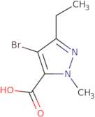 4-Bromo-3-ethyl-1-methyl-1H-pyrazole-5-carboxylic acid