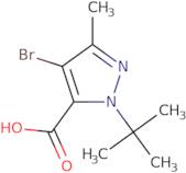 4-Bromo-1-tert-butyl-3-methyl-1H-pyrazole-5-carboxylic acid