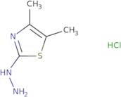 2-Hydrazinyl-4,5-dimethyl-1,3-thiazole hydrochloride