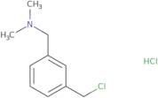 {[3-(Chloromethyl)phenyl]methyl}dimethylamine hydrochloride