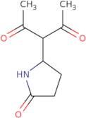 3-(5-Oxopyrrolidin-2-yl)pentane-2,4-dione