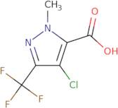 4-Chloro-2-methyl-5-trifluoromethyl-1H-pyrazole-3-carboxylic acid