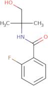 2-Fluoro-N-(1-hydroxy-2-methylpropan-2-yl)benzamide