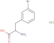 2-Amino-3-(3-bromophenyl)propanoic acid hydrochloride