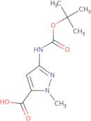 3-{[(tert-butoxy)carbonyl]amino}-1-methyl-1H-pyrazole-5-carboxylic acid