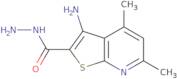 3-Amino-4,6-dimethylthieno[2,3-b]pyridine-2-carbohydrazide