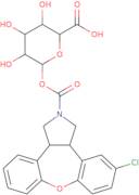 N-Desmethyl asenapine N-carbamoyl glucuronide