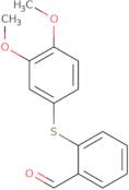 2-(3,4-Dimethoxyphenylthio)benzaldehyde