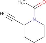 1-[(2S)-2-Ethynylpiperidin-1-yl]ethan-1-one