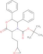 (3S,5S,6R)-2-Oxo-3-[2-(2S)-2-oxiranylethyl]-5,6-diphenyl-4-morpholinecarboxylic acid tert-butyl ...