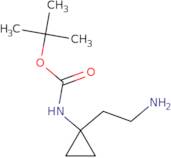 tert-Butyl N-[1-(2-aminoethyl)cyclopropyl]carbamate