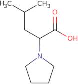 (S)-4-Methyl-2-(1-pyrrolidinyl)pentanoic acid