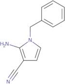 2-Amino-1-benzyl-1H-pyrrole-3-carbonitrile