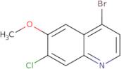 4-Bromo-7-chloro-6-methoxyquinoline