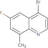 4-Bromo-6-fluoro-8-methyl-quinoline