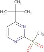 4-(tert-Butyl)-2-(methylsulfonyl)pyrimidine