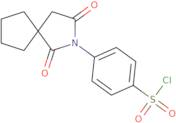 4-(1,3-Dioxo-2-azaspiro[4.4]non-2-yl)benzenesulfonyl chloride