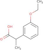 2-(3-Ethoxyphenyl)propanoic acid