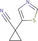 1-(Thiazol-5-yl)cyclopropane-1-carbonitrile