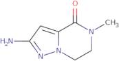 2-Amino-5-methyl-4H,5H,6H,7H-pyrazolo[1,5-a]pyrazin-4-one