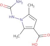 1-(Carbamoylamino)-2,5-dimethyl-1H-pyrrole-3-carboxylic acid
