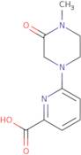 6-(4-Methyl-3-oxopiperazin-1-yl)pyridine-2-carboxylic acid